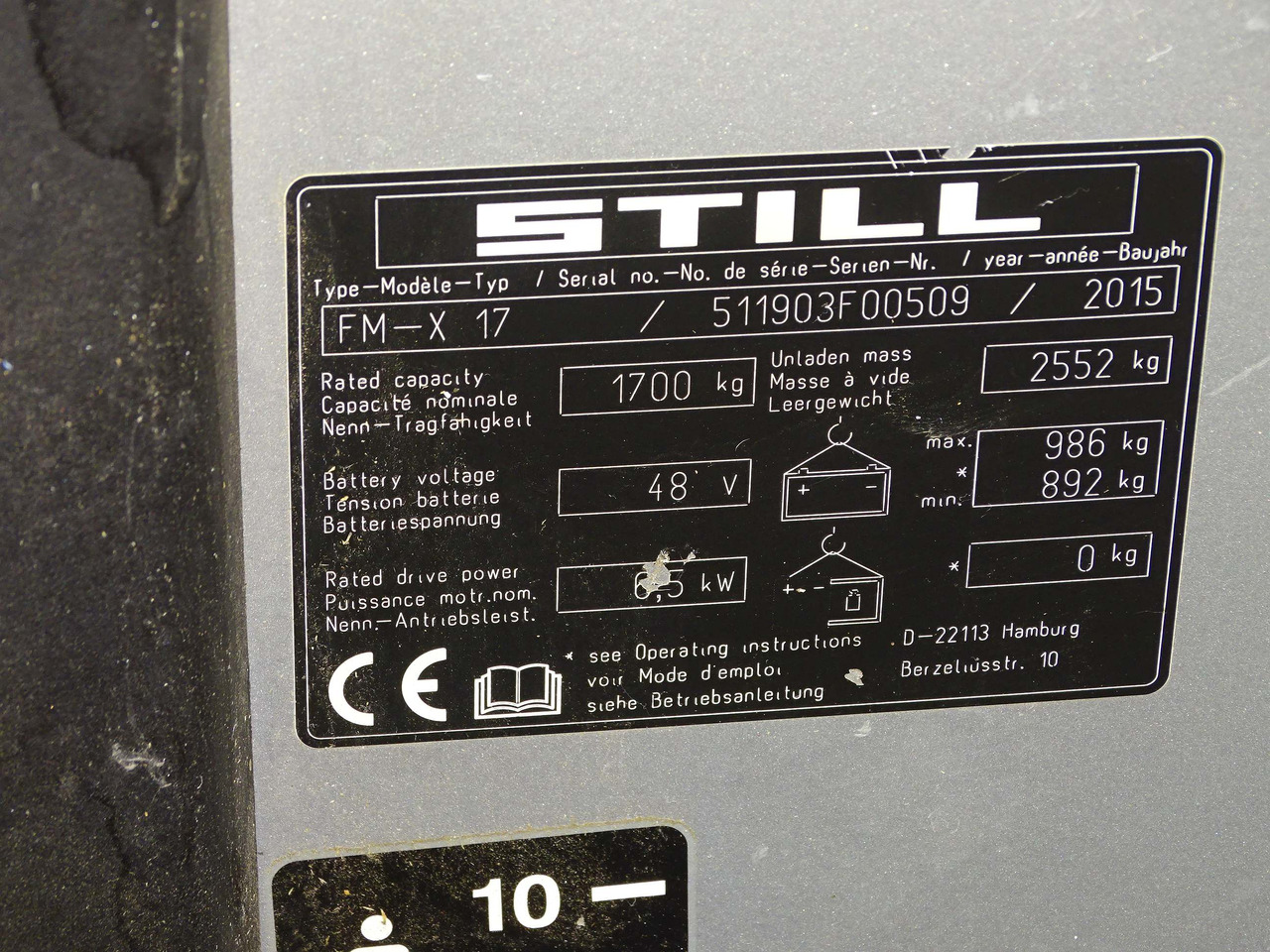 Still FM-X17 - Chariot à mât rétractable: photos 5 Still FM-X17 - Chariot à mât rétractable: photos 5