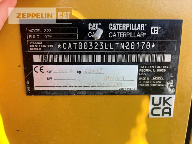 Cat 323-07D - Pelle sur chenille: photos 2 Cat 323-07D - Pelle sur chenille: photos 2