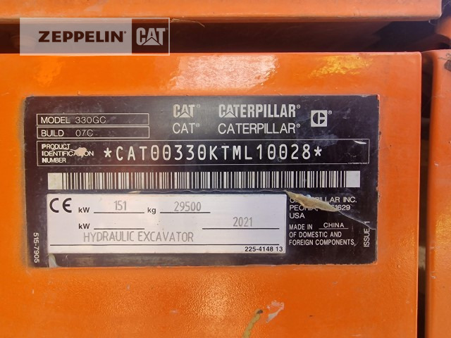 Cat 330-07GC - Pelle sur chenille: photos 3 Cat 330-07GC - Pelle sur chenille: photos 3