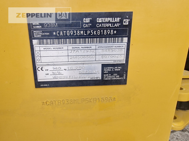 Cat 938M - Chargeuse sur pneus: photos 2 Cat 938M - Chargeuse sur pneus: photos 2