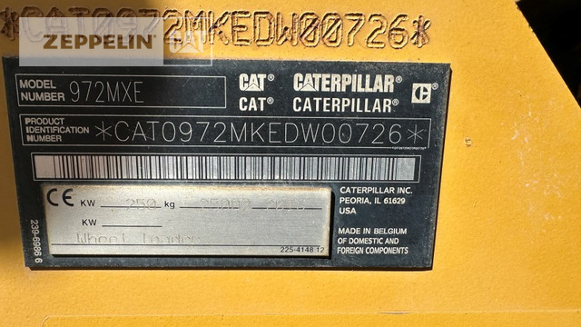 Cat 972MXE - Chargeuse sur pneus: photos 5 Cat 972MXE - Chargeuse sur pneus: photos 5