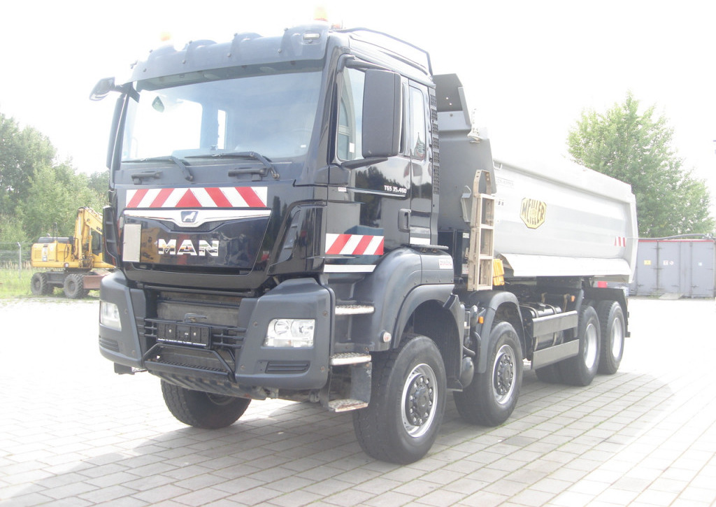 MAN MAN TG-S 4 Achs Muldenkipper 35.460 8x6 Meiller 18m³ - Camion benne: photos 3 MAN MAN TG-S 4 Achs Muldenkipper 35.460 8x6 Meiller 18m³ - Camion benne: photos 3