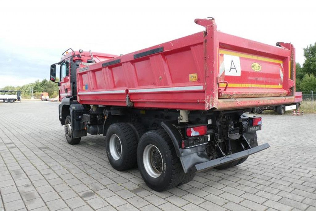 MAN TG-S 26.440 6x6 3-Achs Allradkipper Meiller - Camion benne: photos 3 MAN TG-S 26.440 6x6 3-Achs Allradkipper Meiller - Camion benne: photos 3