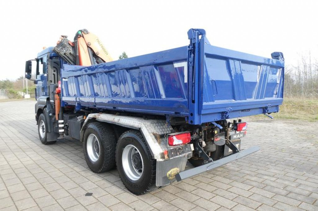 MAN TG-S 26.480 6x4 BL 3-Achs Kipper Kran Palf. PK 2 MAN TG-S 26.480 6x4 BL 3-Achs Kipper Kran Palf. PK 2 - Camion benne, Camion grue: photos 5 MAN TG-S 26.480 6x4 BL 3-Achs Kipper Kran Palf. PK 2 MAN TG-S 26.480 6x4 BL 3-Achs Kipper Kran Palf. PK 2 - Camion benne, Camion grue: photos 5