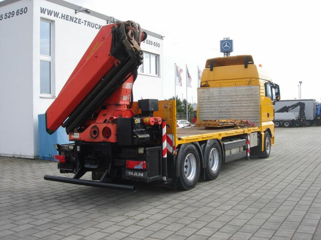 MAN TG-X 26.440 6x4 BL Pritsche Heckkran Palf. PK 42 - Camion grue: photos 4 MAN TG-X 26.440 6x4 BL Pritsche Heckkran Palf. PK 42 - Camion grue: photos 4