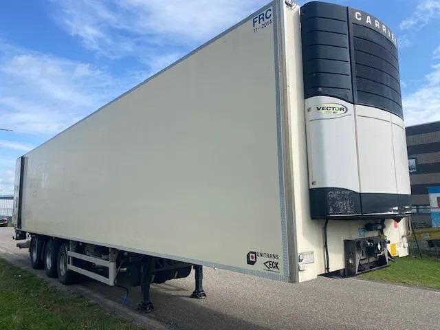 Van Eck koelvries 3 asser stuuras,met carrier vector koelmotor, apk gekeurd - Semi-remorque frigorifique: photos 1 Van Eck koelvries 3 asser stuuras,met carrier vector koelmotor, apk gekeurd - Semi-remorque frigorifique: photos 1