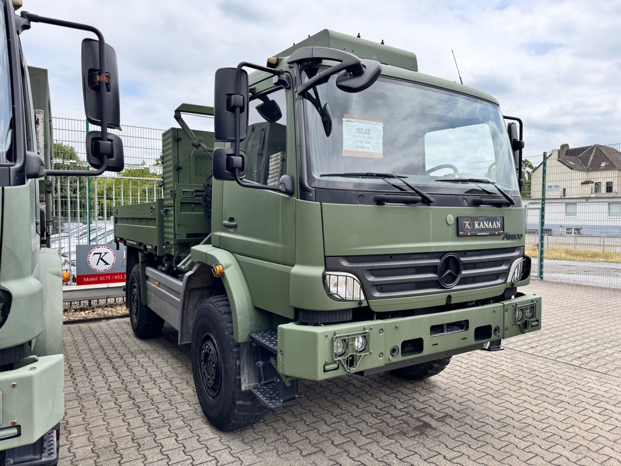 Mercedes-Benz 1018 Atego 4x4 Allrad Miltär Camper Expedition - Camion porte-conteneur/ Caisse mobile: photos 2 Mercedes-Benz 1018 Atego 4x4 Allrad Miltär Camper Expedition - Camion porte-conteneur/ Caisse mobile: photos 2