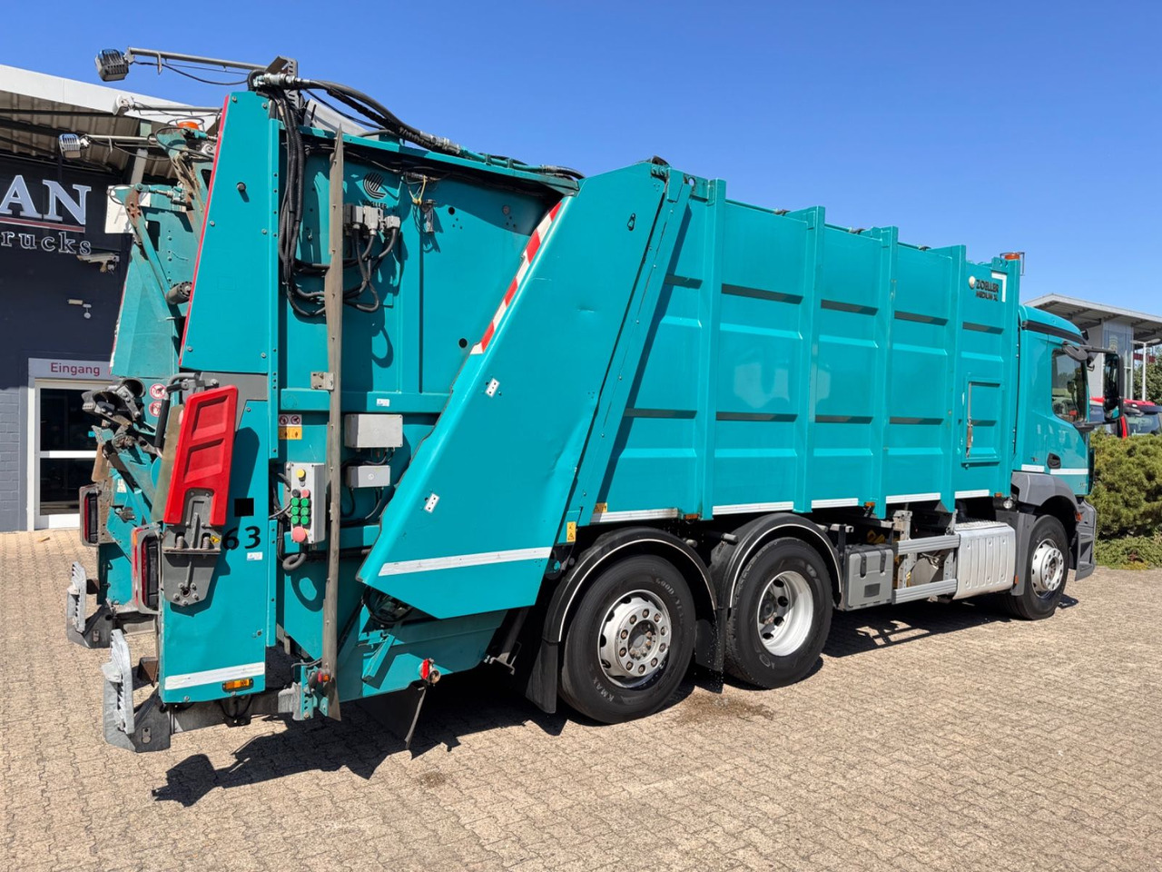 Mercedes-Benz 2533 Antos Müllwagen Zöller ATM bei 90Tkm - Benne à ordures ménagères: photos 3 Mercedes-Benz 2533 Antos Müllwagen Zöller ATM bei 90Tkm - Benne à ordures ménagères: photos 3