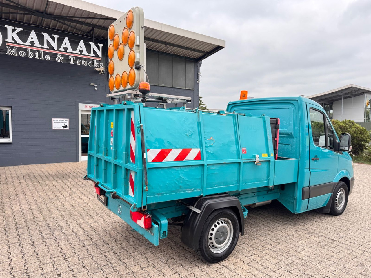 Mercedes-Benz 313 CDI  Sprinter II Bertsche  Müllwagen  Tafel - Benne à ordures ménagères: photos 3 Mercedes-Benz 313 CDI  Sprinter II Bertsche  Müllwagen  Tafel - Benne à ordures ménagères: photos 3