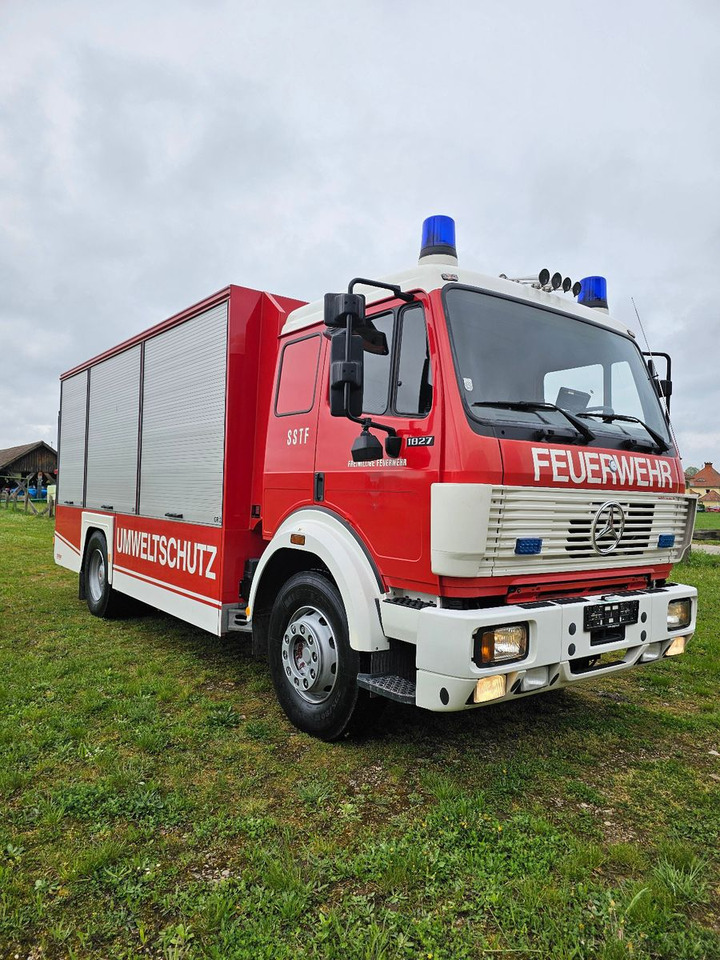 Mercedes-Benz Feuerwehr 4 Sitzer Klima SK1827 V6 Traumzustand - Camion: photos 1 Mercedes-Benz Feuerwehr 4 Sitzer Klima SK1827 V6 Traumzustand - Camion: photos 1