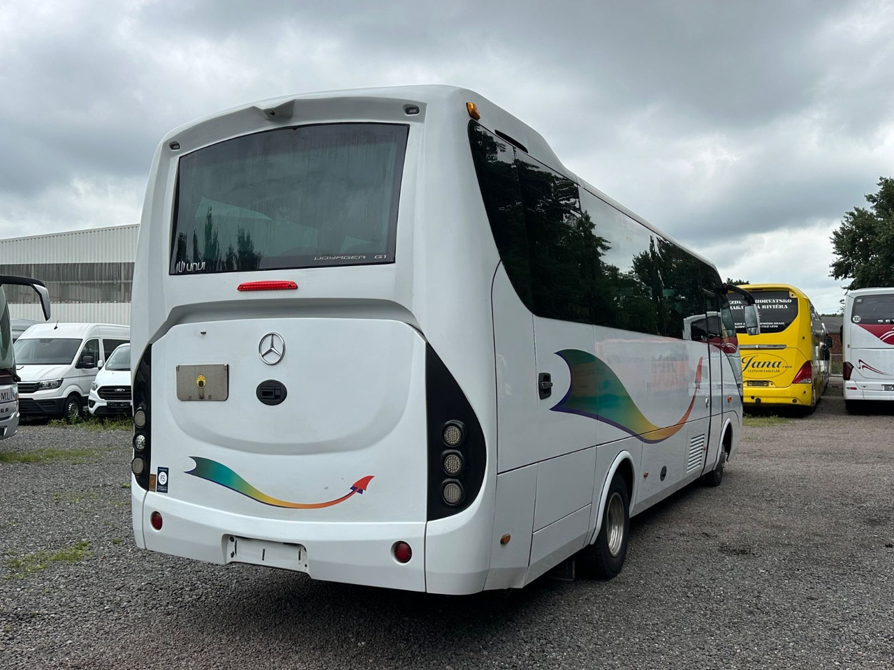 Minibus, Transport de personnes Mercedes-Benz Atego Unvi (DE*Klima*35 Sitze) O350 K/ Tourino: photos 7